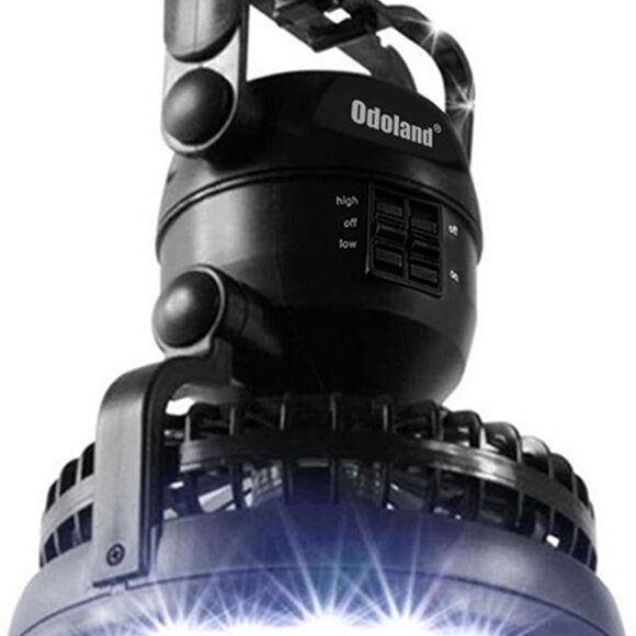 NEW  Portable LED Camping Lantern with Ceiling Fan - Hurricane Emergency - Picture 3 of 8